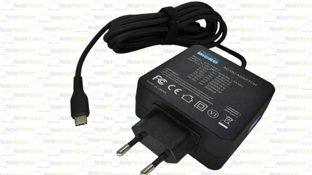 PRODUCTO_26.2 CARGADOR AU/AJUST 20V-3.25A USB-C DIGITAL MICRO