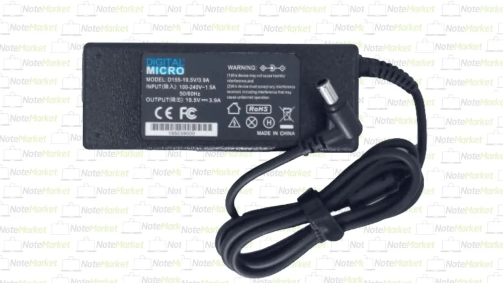 CARGADOR SONY 19.5V - 4.7A 6.5X4.4MM 90W MICRO DIGITAL